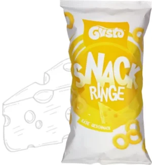 1 PACZKA Krążków kukurydzianych <i>o smaku serowym 100g</i>