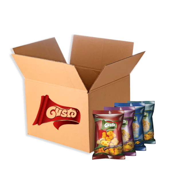 Box Smakowy <i>Chrupki kukurydziane smakowe 35g / 50g x 16 paczki</i>