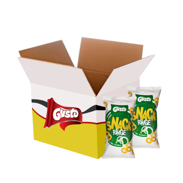 Box Krążków cebulowych <i>Krążki o smaku cebulowym 100g x 12 paczek</i>