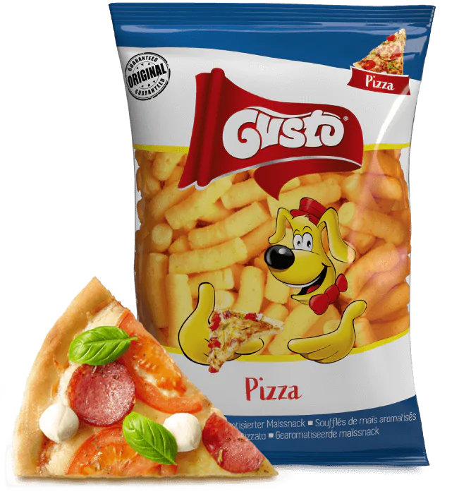 Chrupki kukurydziane Gusto o smaku pizzy 80g