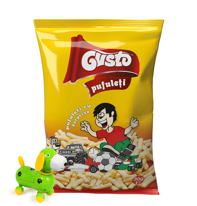 Chrupki kukurydziane lekko solone z niespodzianka 30g