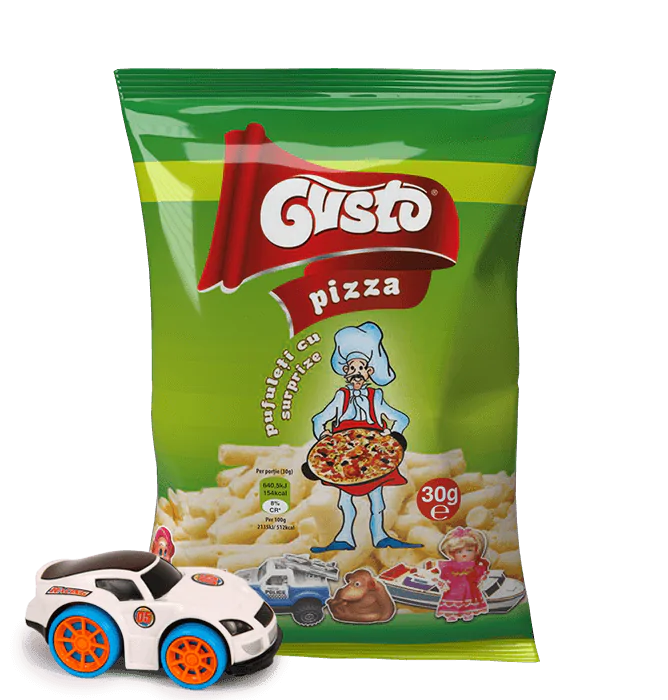 Chrupki kukurydziane <i>z niespodzianką o smaku pizzy 30g</i>
