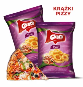 2 Paczki Krążków kukurydzianych <i>o smaku pizzy 35g</i>