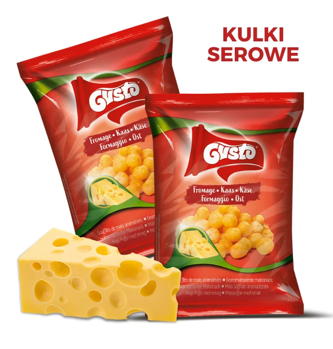 2 Paczki Kulek kukurydzianych <i>o smaku serowym 35g</i>